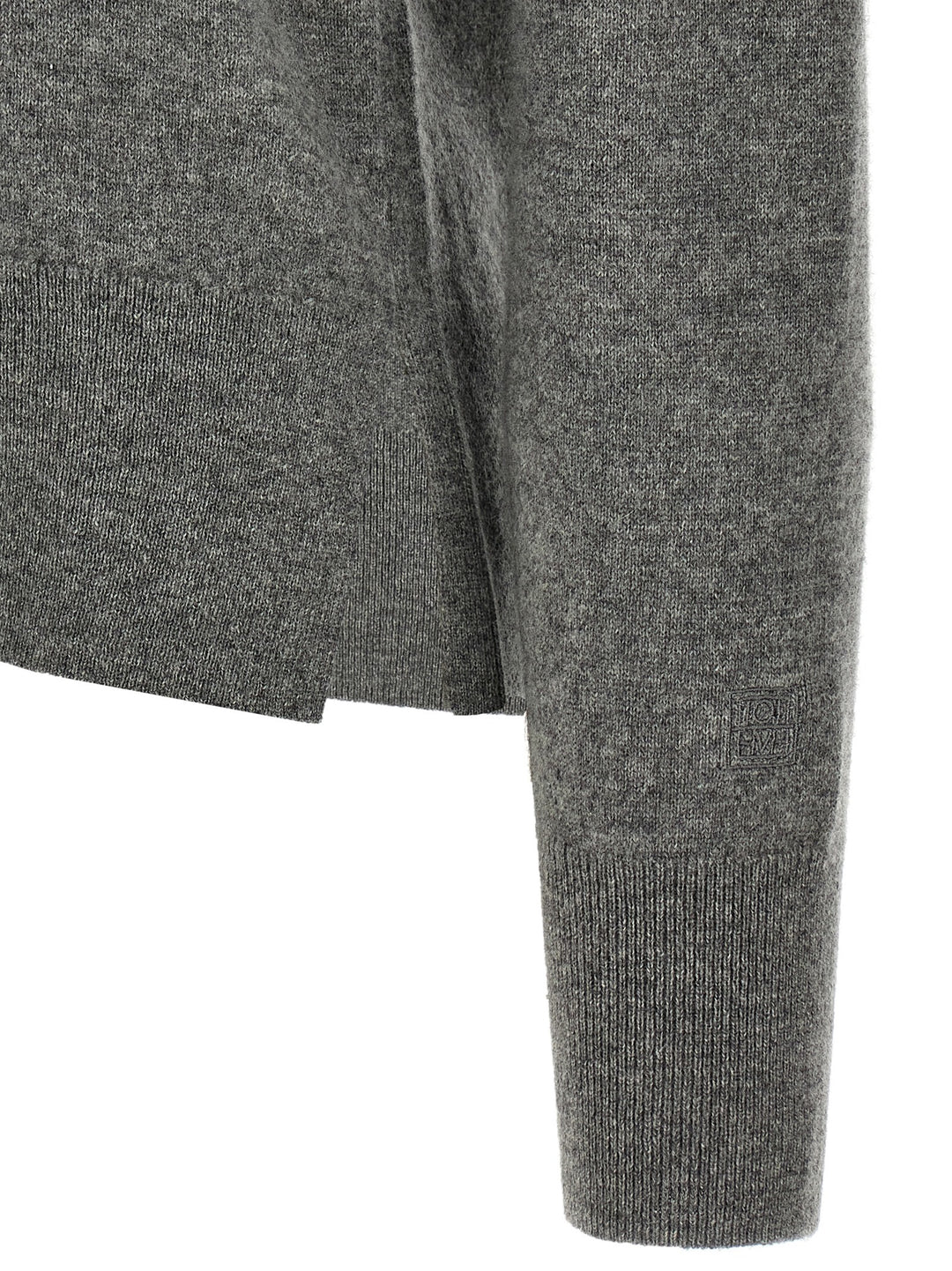 TOTEME Gray Cashmere Cardigan