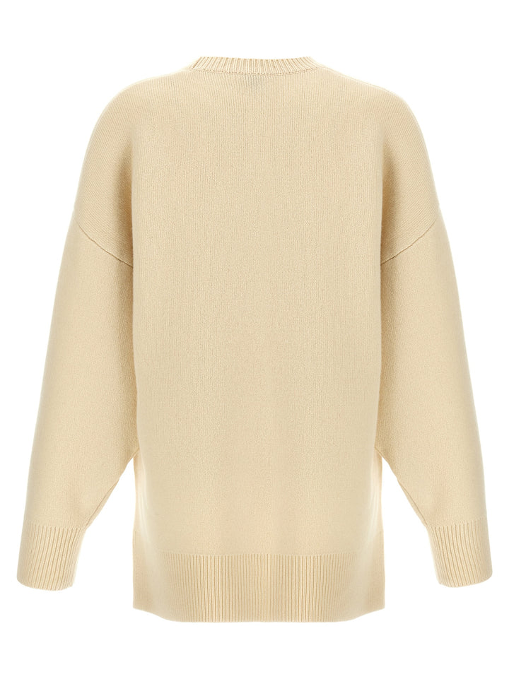 TOTEME White Wool Cardigan