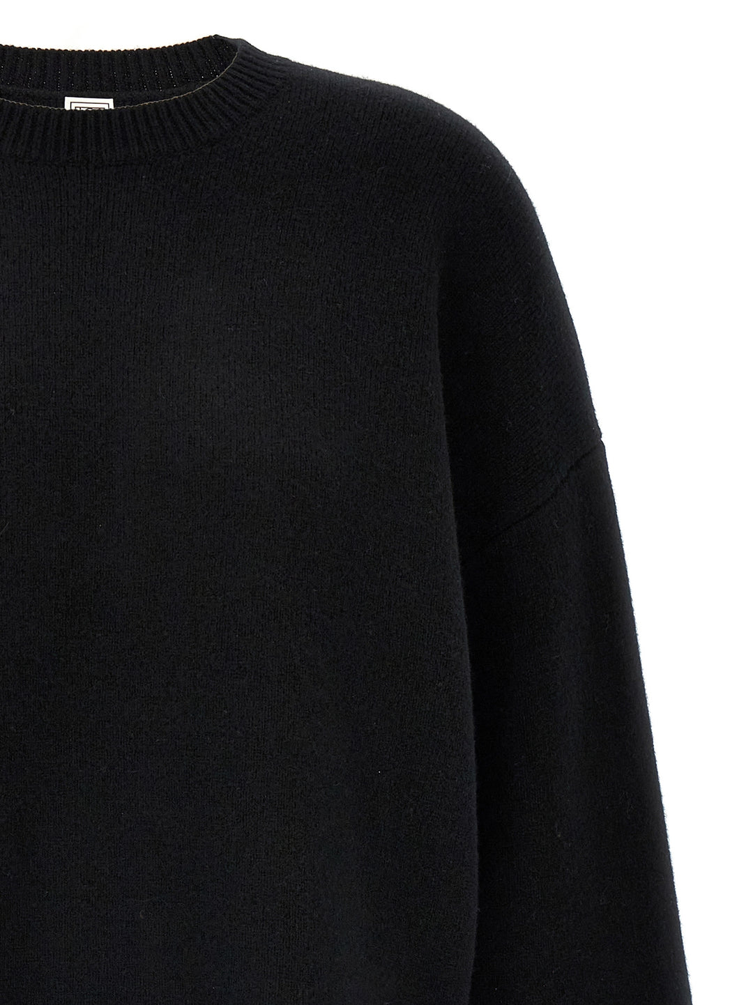 TOTEME Black Polyester Cardigan