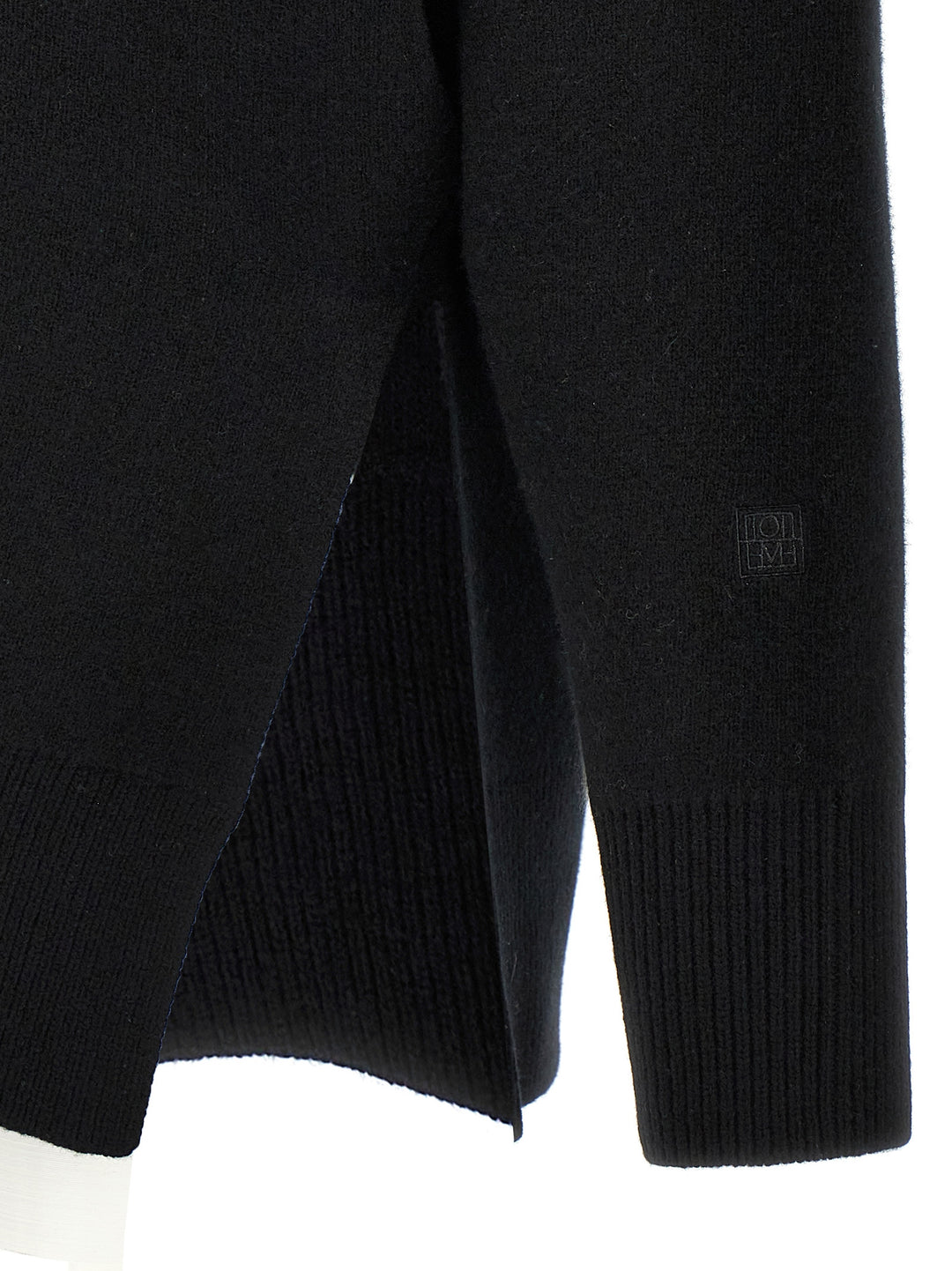 TOTEME Black Polyester Cardigan