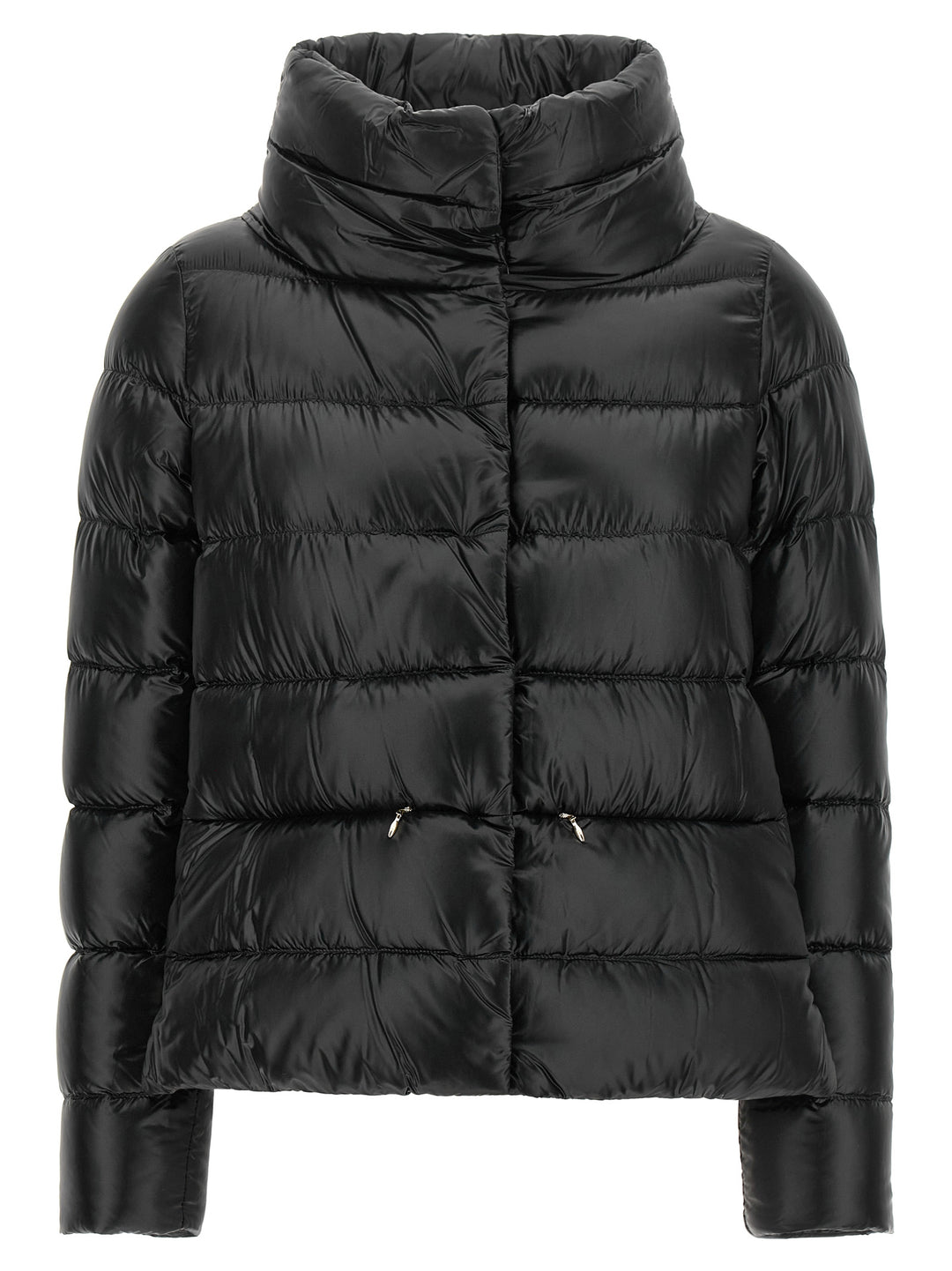 Herno Black Polyamide Full-Length Jacket