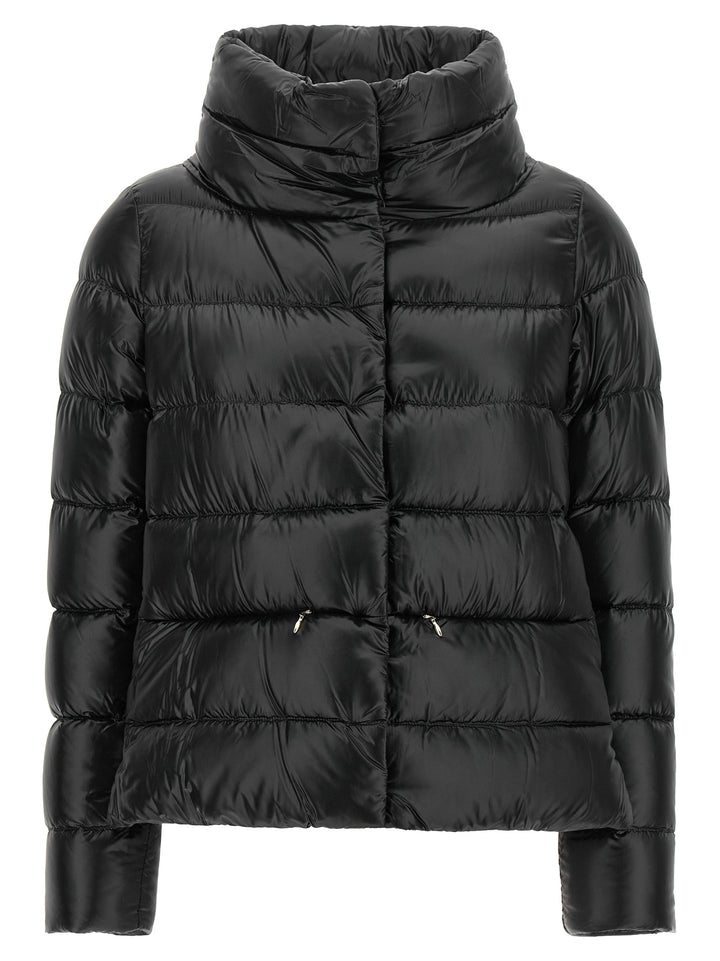 Herno Black Polyamide Full-Length Jacket