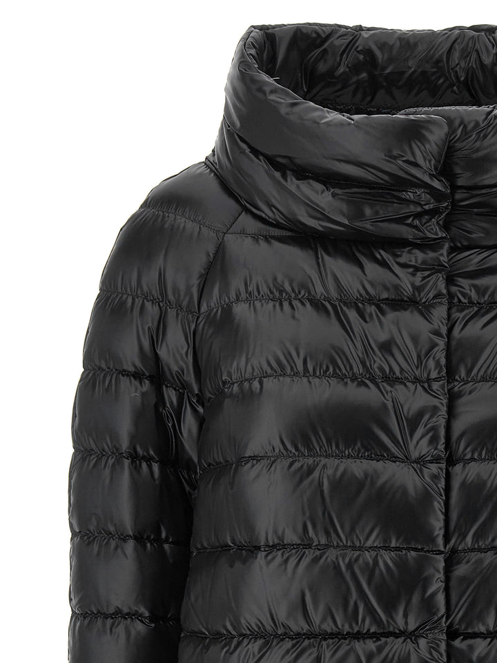 Herno Black Polyamide Full-Length Jacket