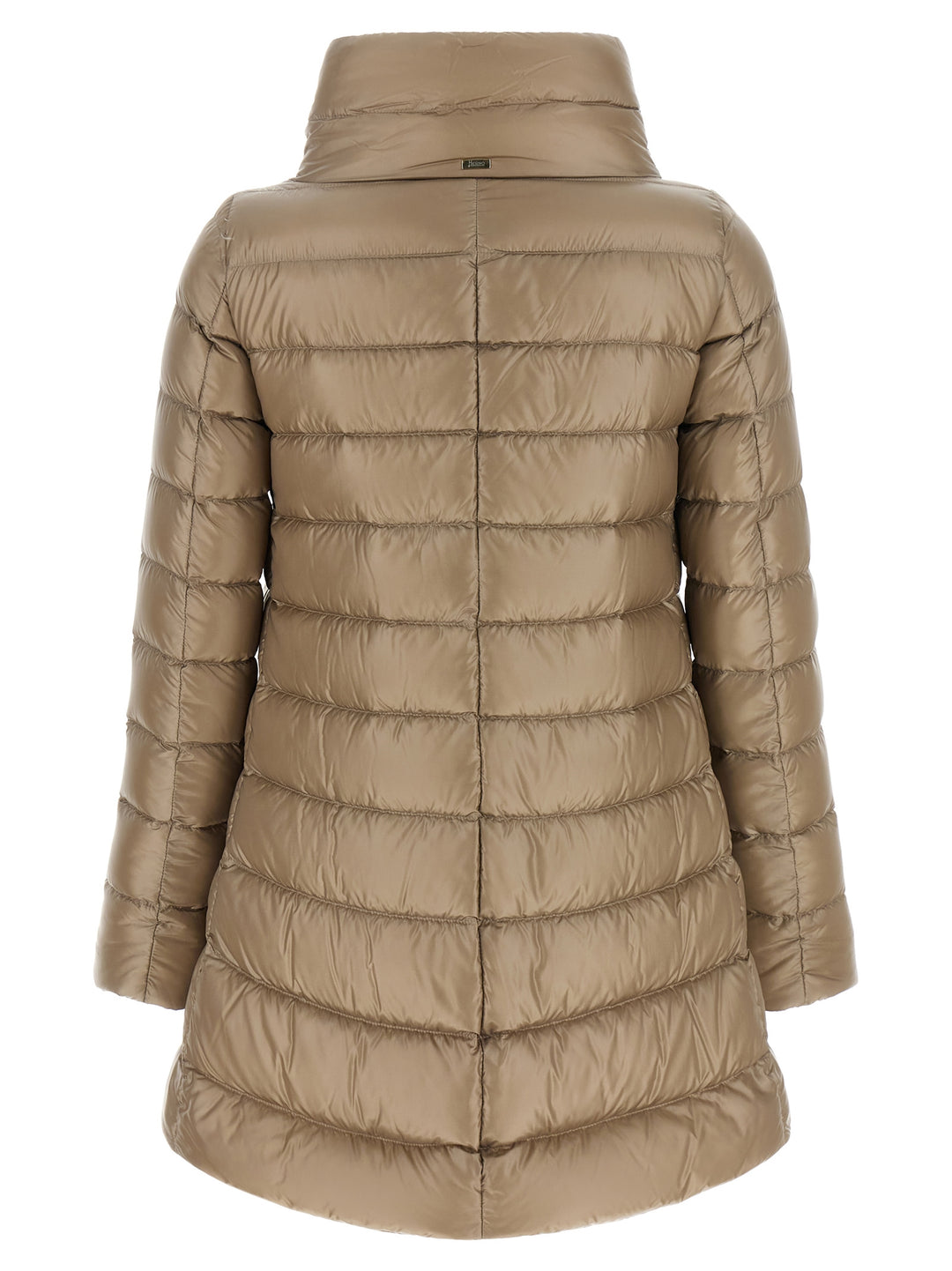 Herno Beige Polyamide Full-Length Jacket