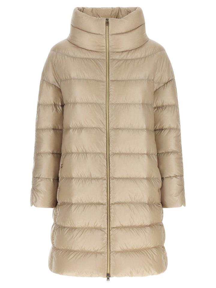 Herno Beige Polyamide Coat