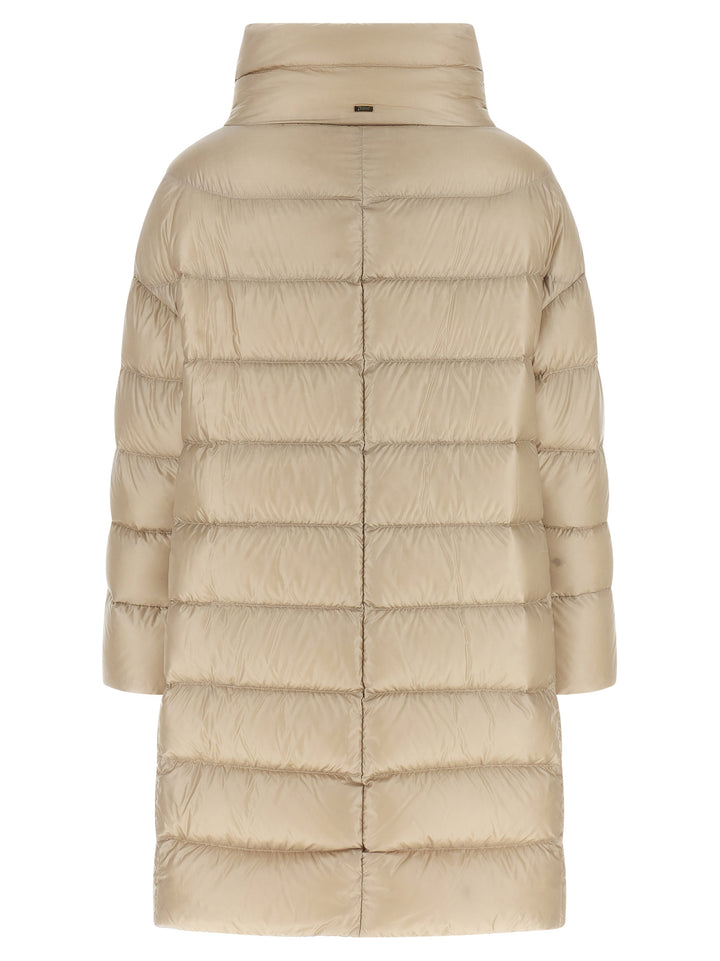 Herno Beige Polyamide Coat