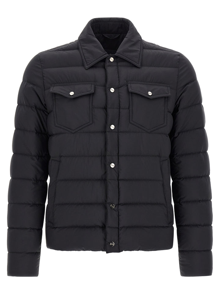 Herno Black Polyamide Full-Length Jacket