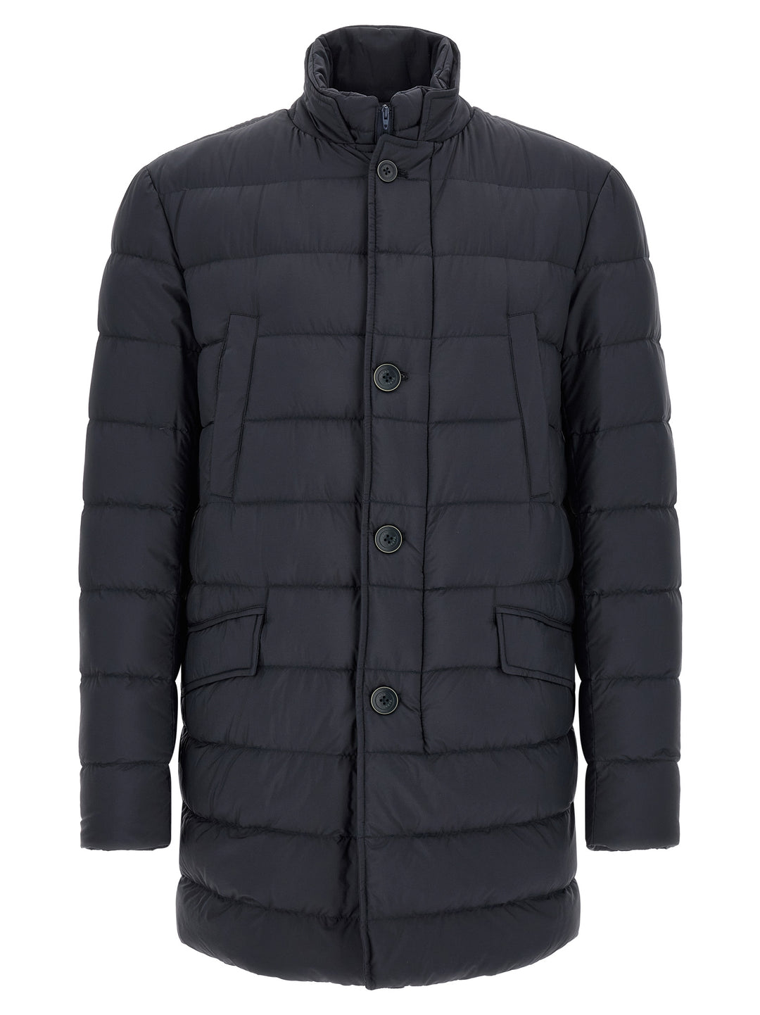 Herno Blue Polyamide Coat