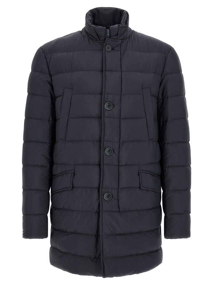 Herno Blue Polyamide Coat