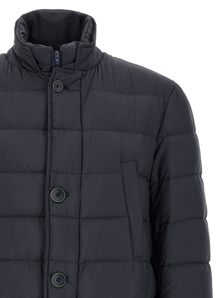 Herno Blue Polyamide Coat