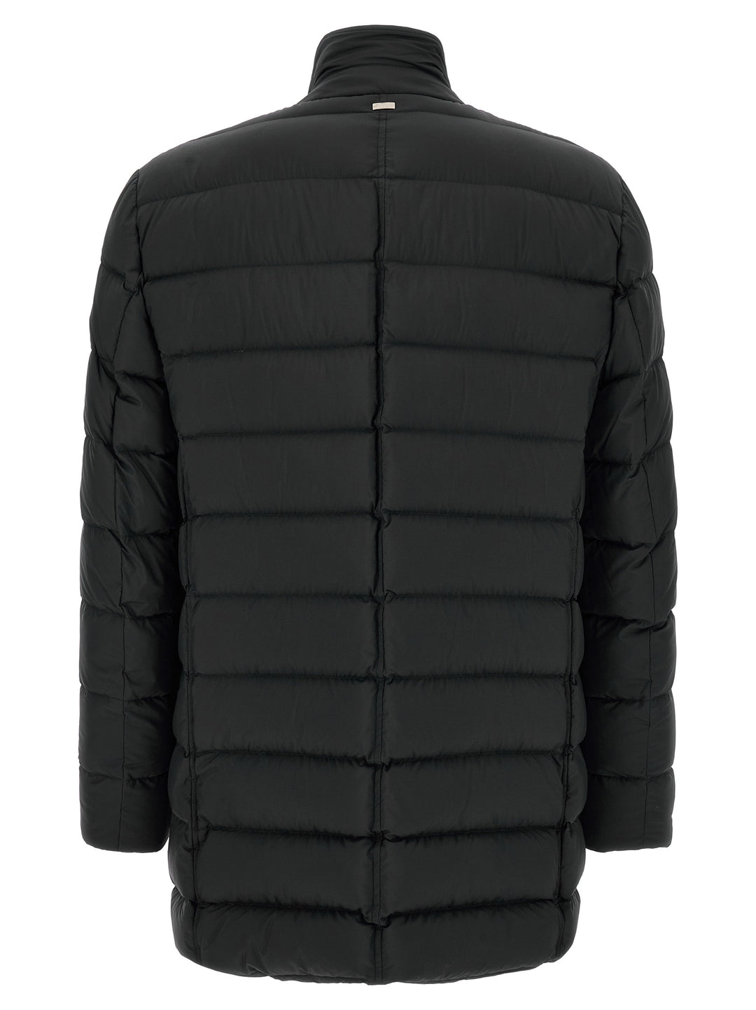 Herno Black Polyamide Full-Length Jacket