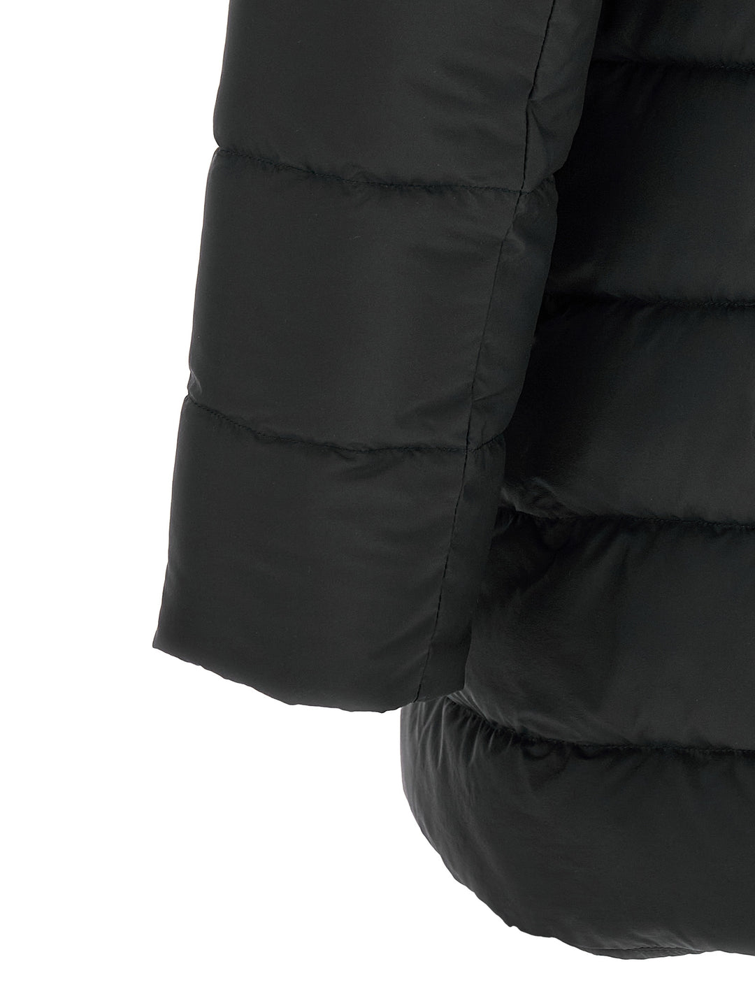 Herno Black Polyamide Full-Length Jacket