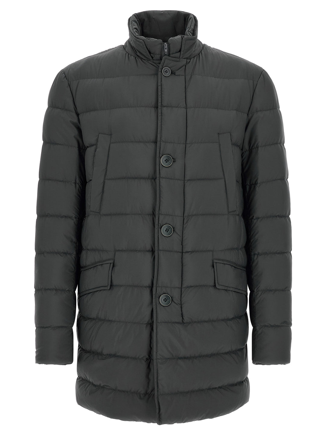 Herno Gray Polyamide Coat