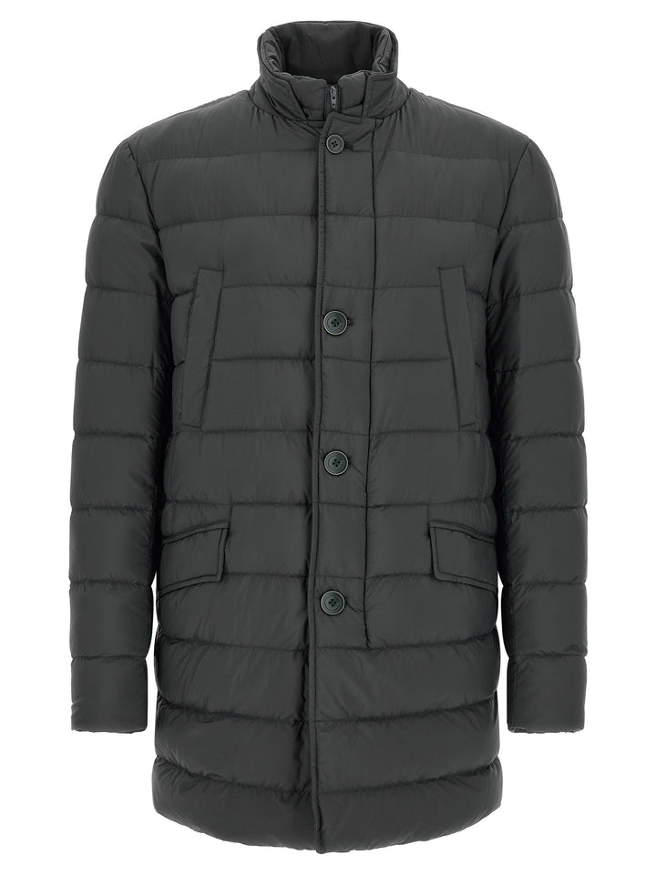 Herno Gray Polyamide Coat
