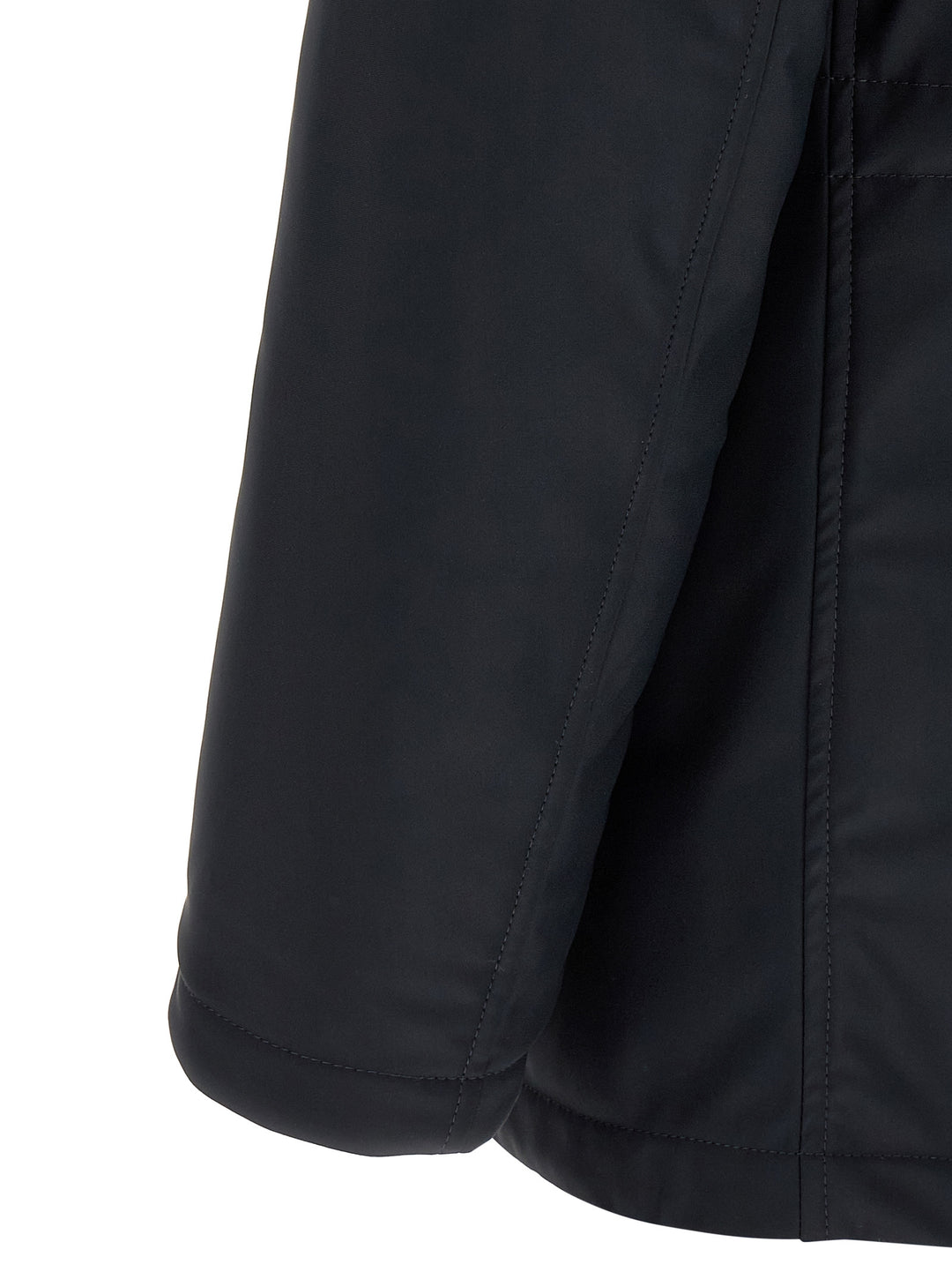 Herno Blue Polyamide Full-Length Jacket