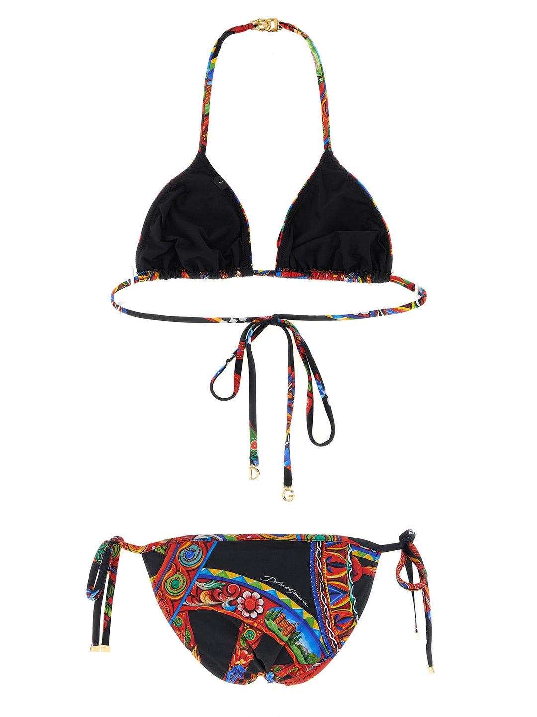 Dolce &amp; Gabbana Multicolor Polyamide Bikini