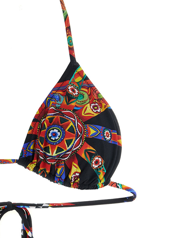 Dolce &amp; Gabbana Multicolor Polyamide Bikini