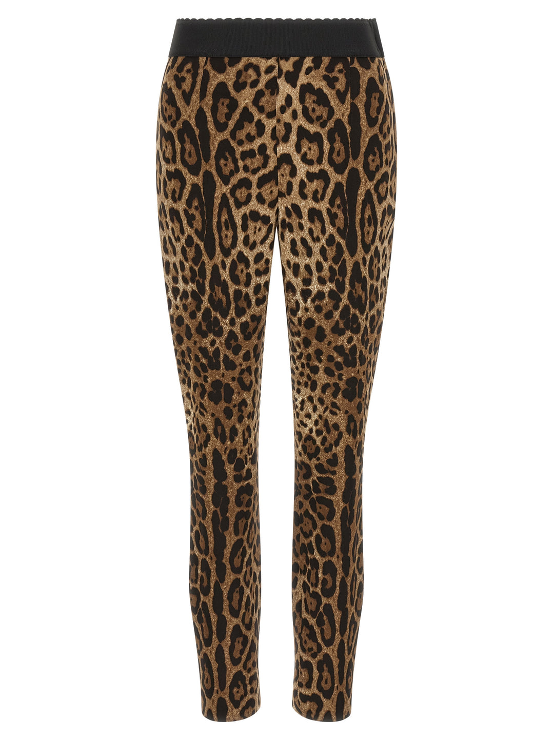 Dolce &amp; Gabbana Brown Viscose Leggings
