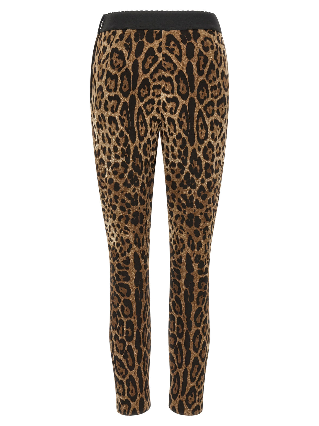 Dolce &amp; Gabbana Brown Viscose Leggings