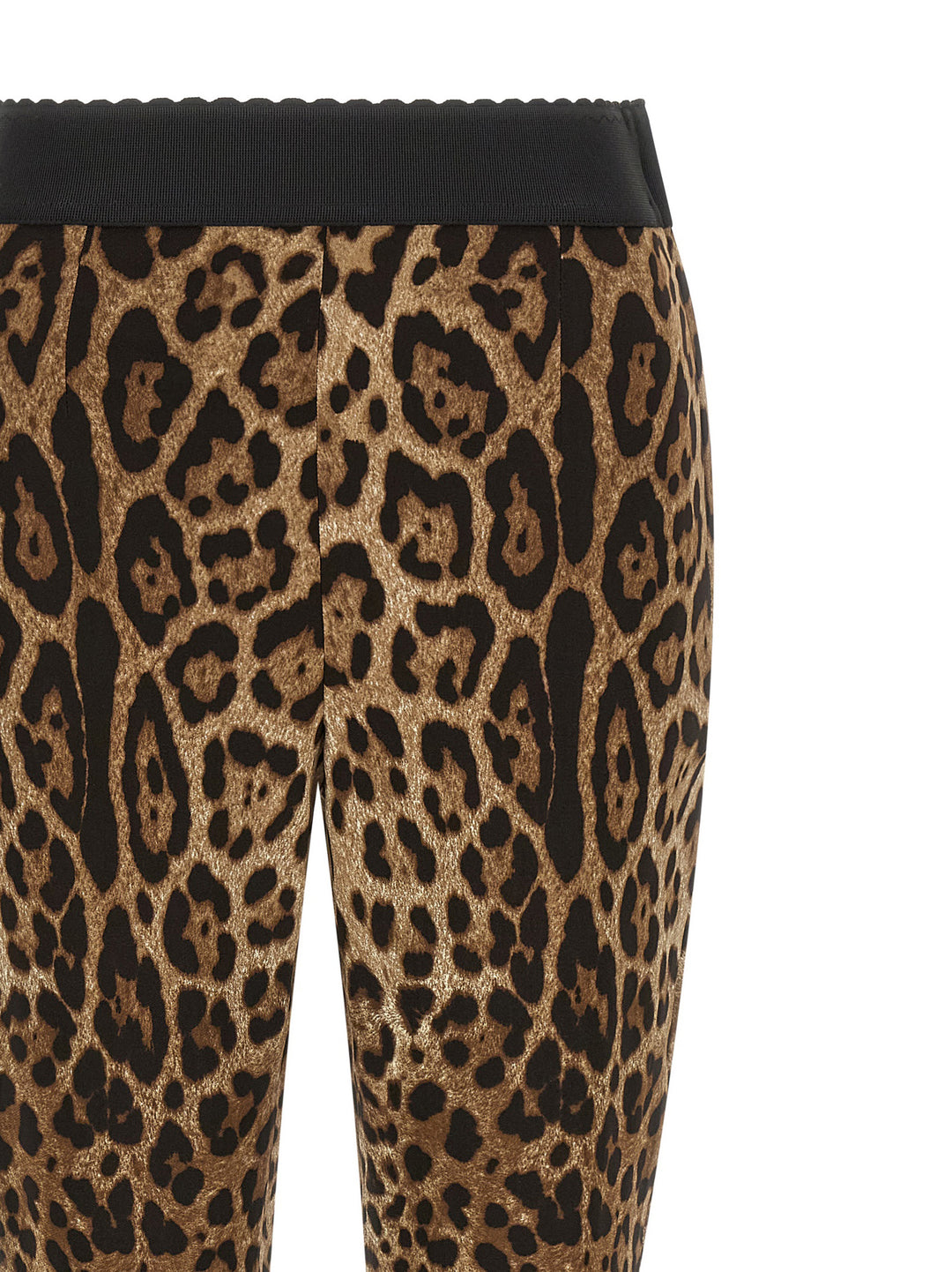 Dolce &amp; Gabbana Brown Viscose Leggings
