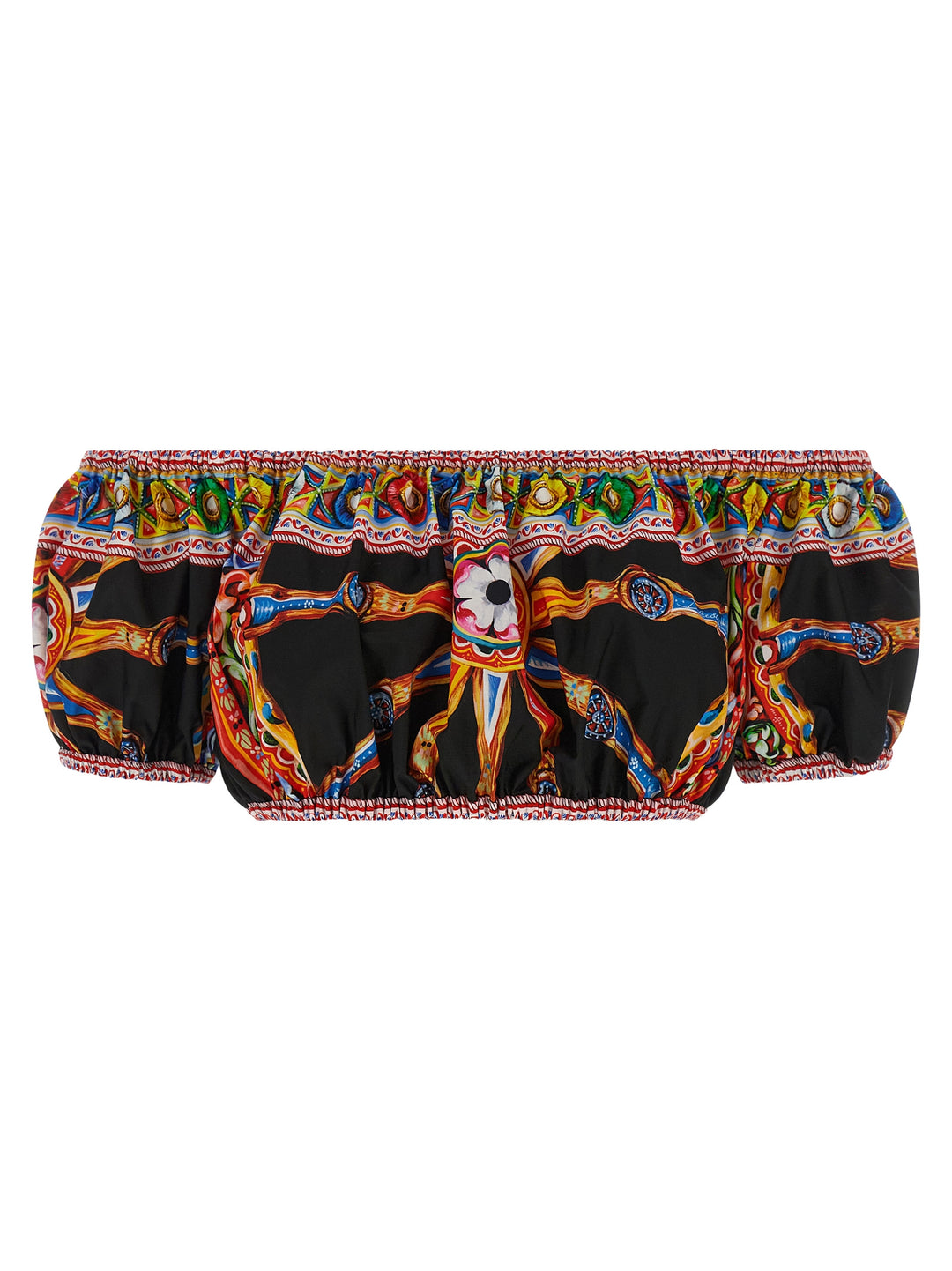 Dolce &amp; Gabbana Multicolor Cotton Pattern Shirt