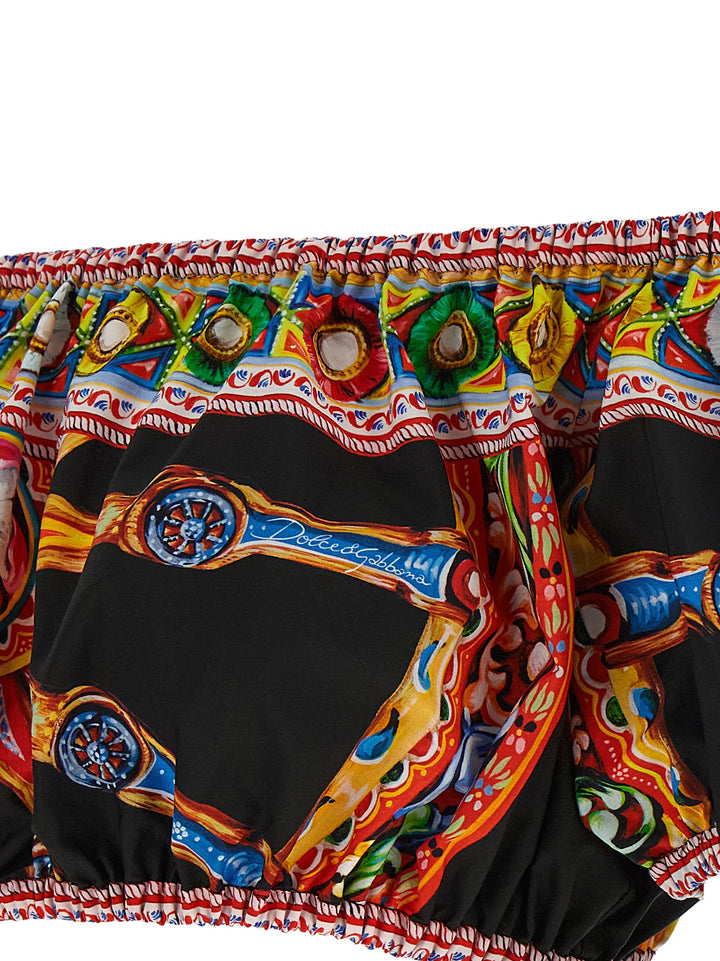 Dolce &amp; Gabbana Multicolor Cotton Pattern Shirt