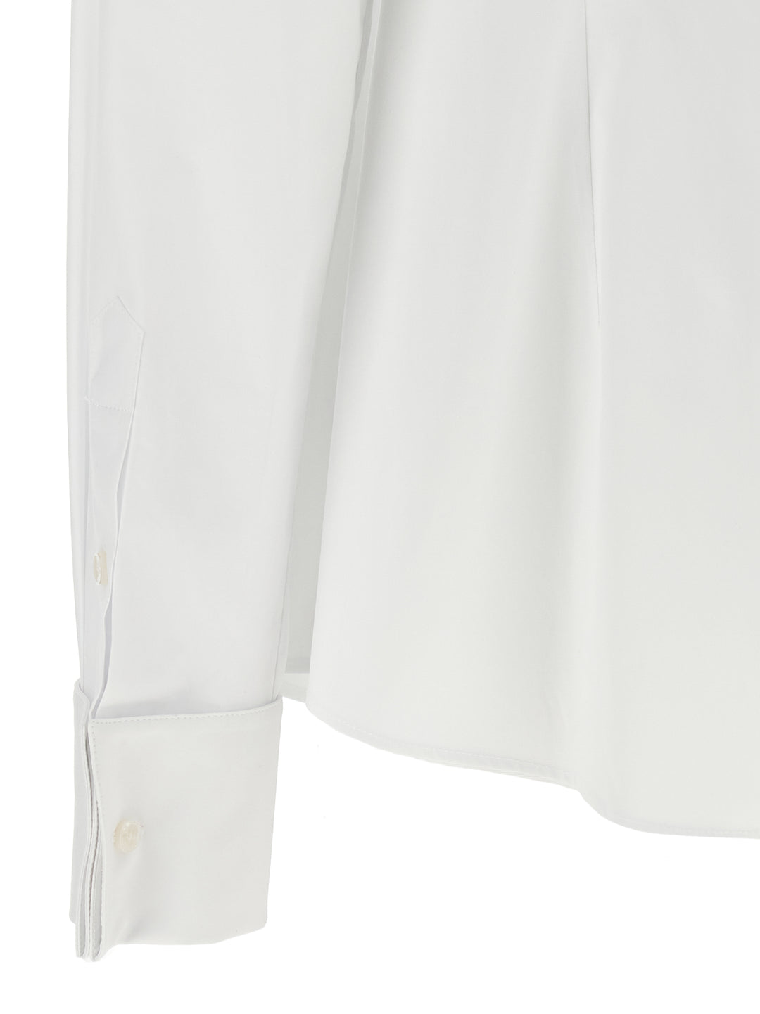 Dolce &amp; Gabbana White Cotton Blouse