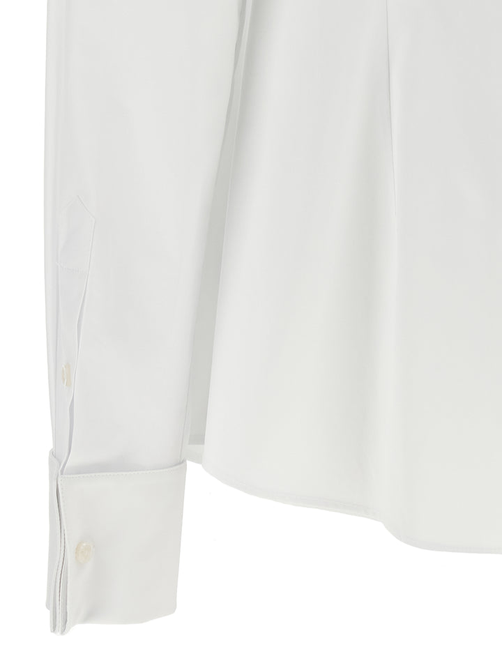 Dolce &amp; Gabbana White Cotton Blouse