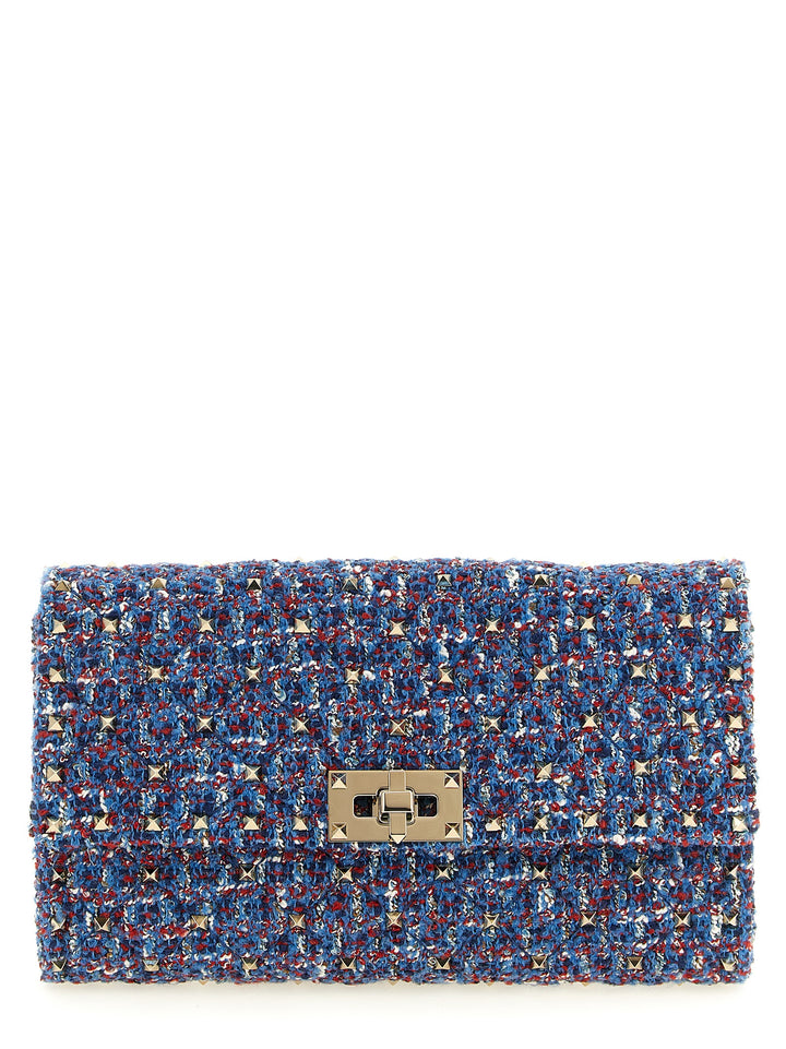Valentino Garavani Blue Polyester Crossbody Bag