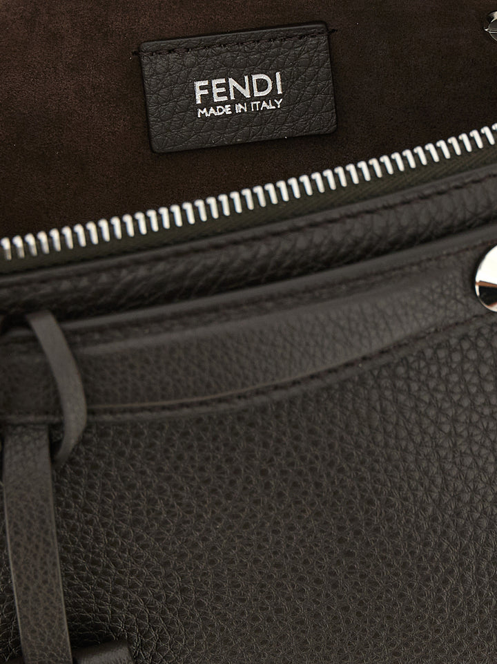 Fendi Brown Calfskin Handbag