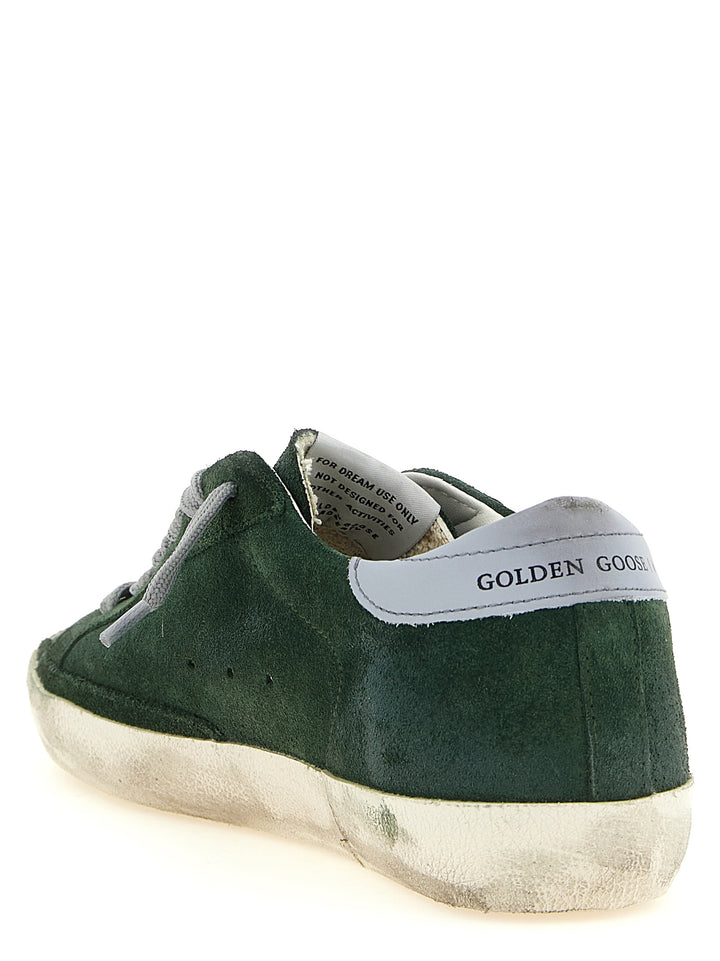 Golden Goose Bicolor Leather Low Top Sneakers