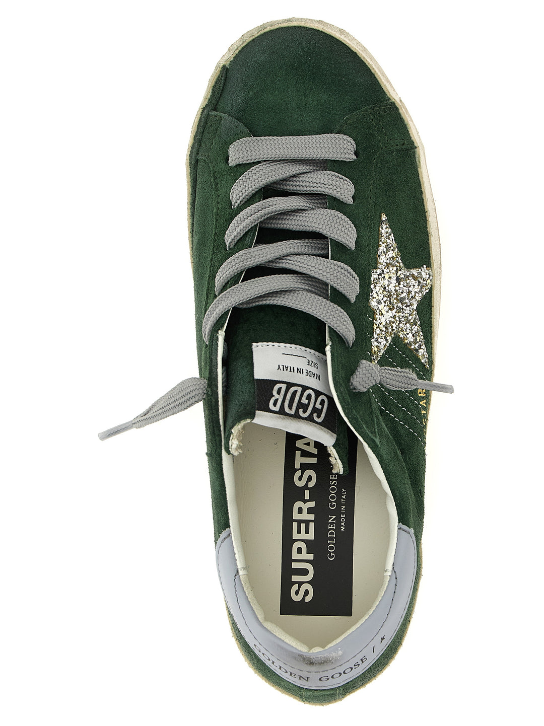 Golden Goose Bicolor Leather Low Top Sneakers