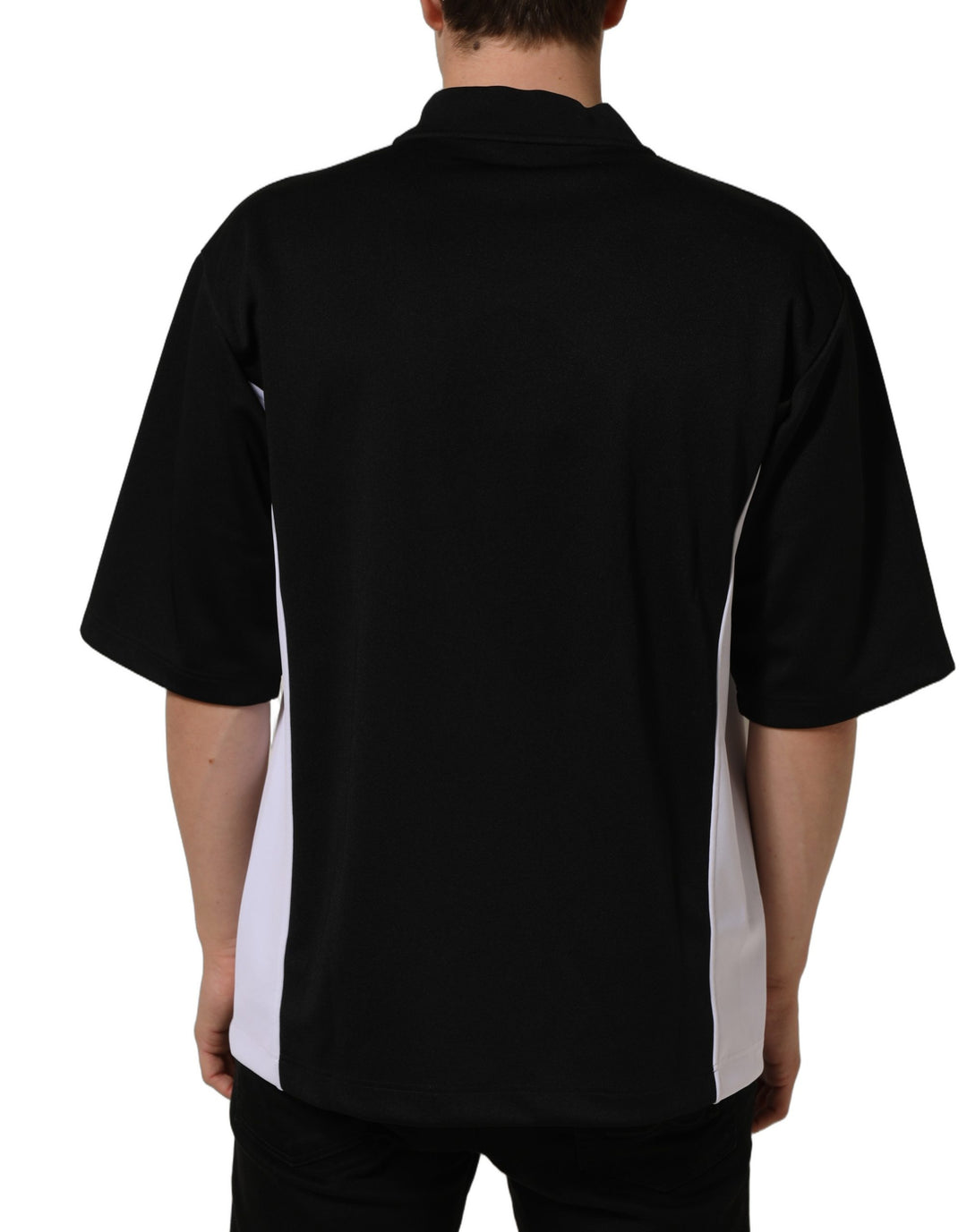 Dolce &amp; Gabbana Black Polyester DGVIB3 Oversized Jersey T-shirt