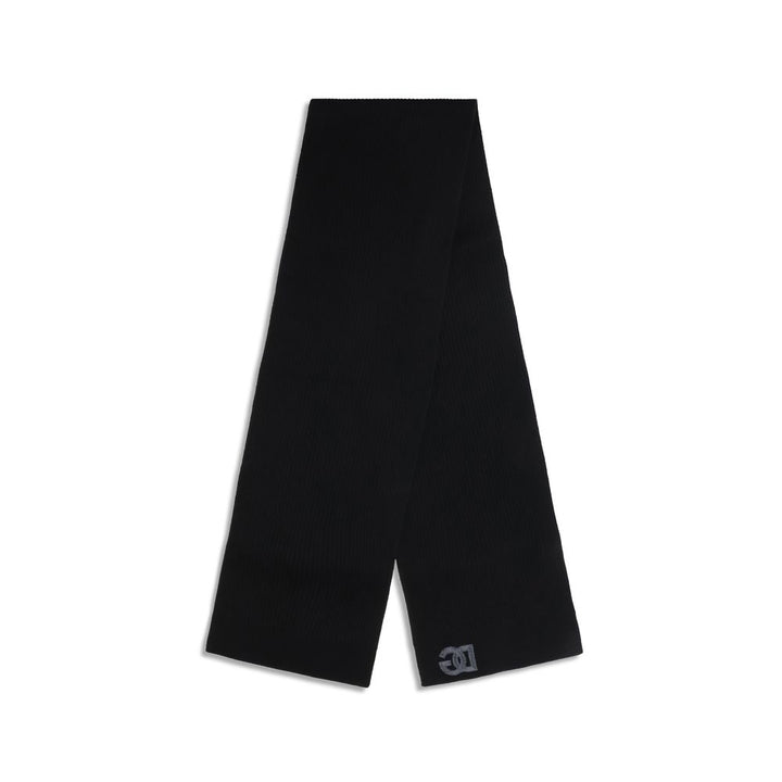Dolce &amp; Gabbana Black Wool Oves Aries Scarf