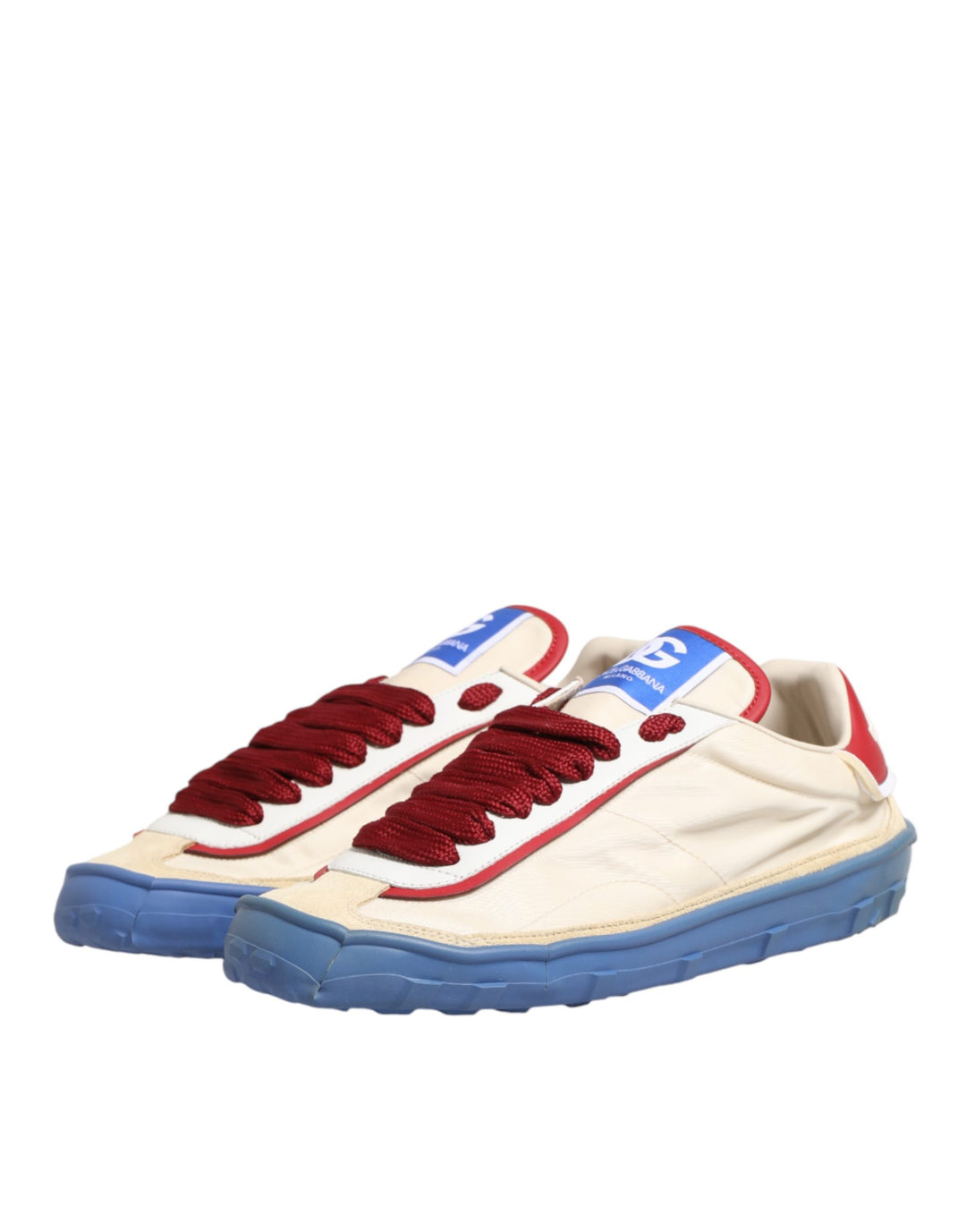 Dolce &amp; Gabbana Multicolor Old Runner Lace-Up Sneakers Shoes