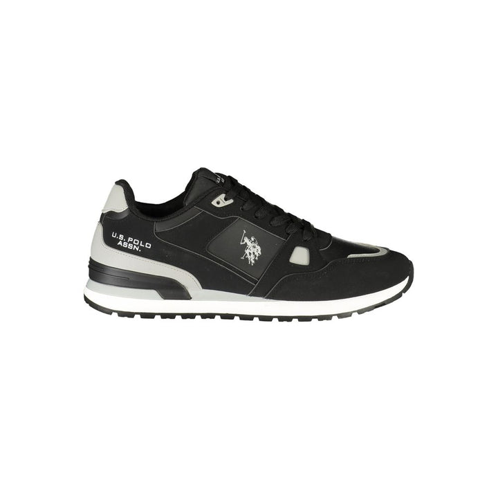 U.S. POLO ASSN. Black Polyurethane Men&