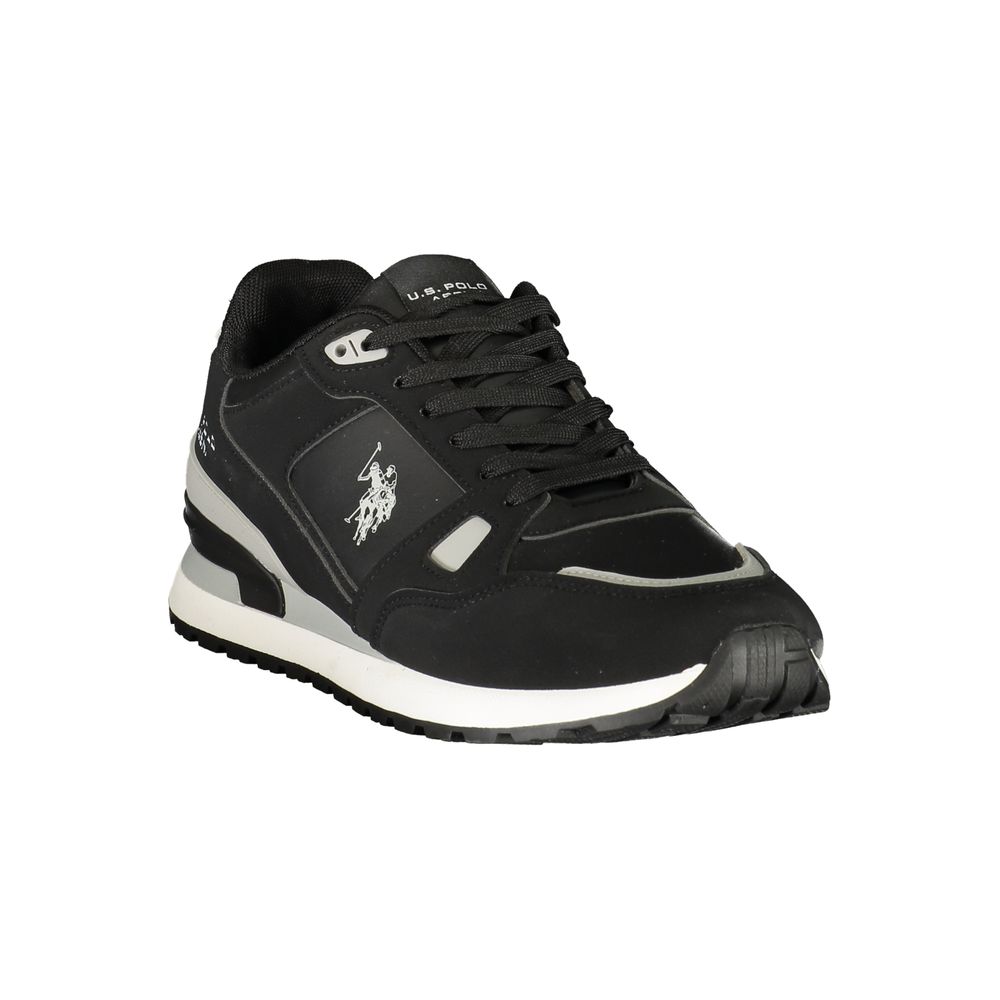 U.S. POLO ASSN. Black Polyurethane Men&