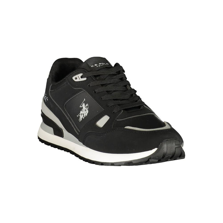 U.S. POLO ASSN. Black Polyurethane Men&