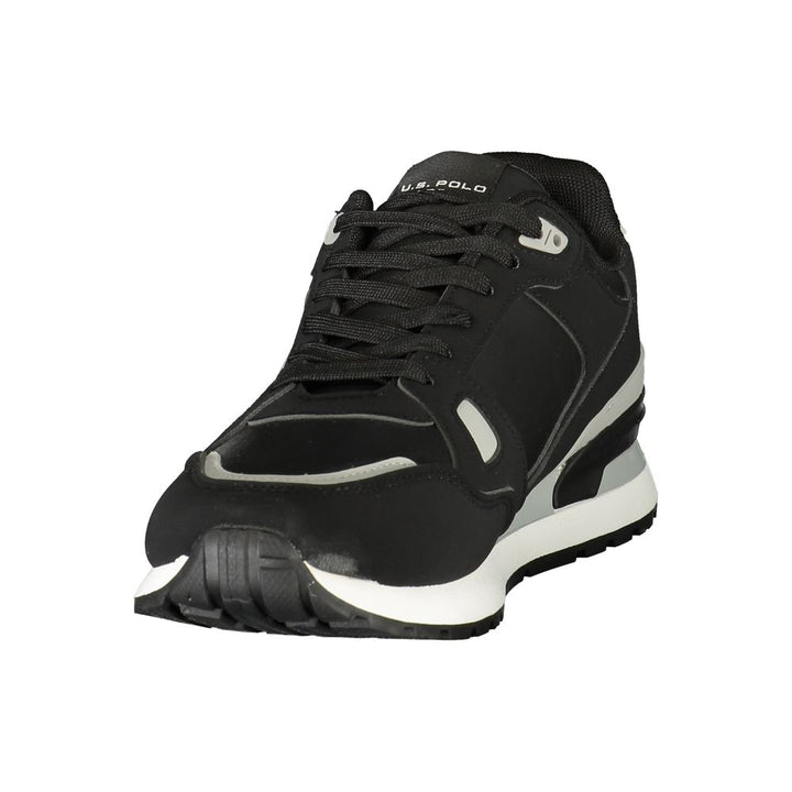 U.S. POLO ASSN. Black Polyurethane Men&