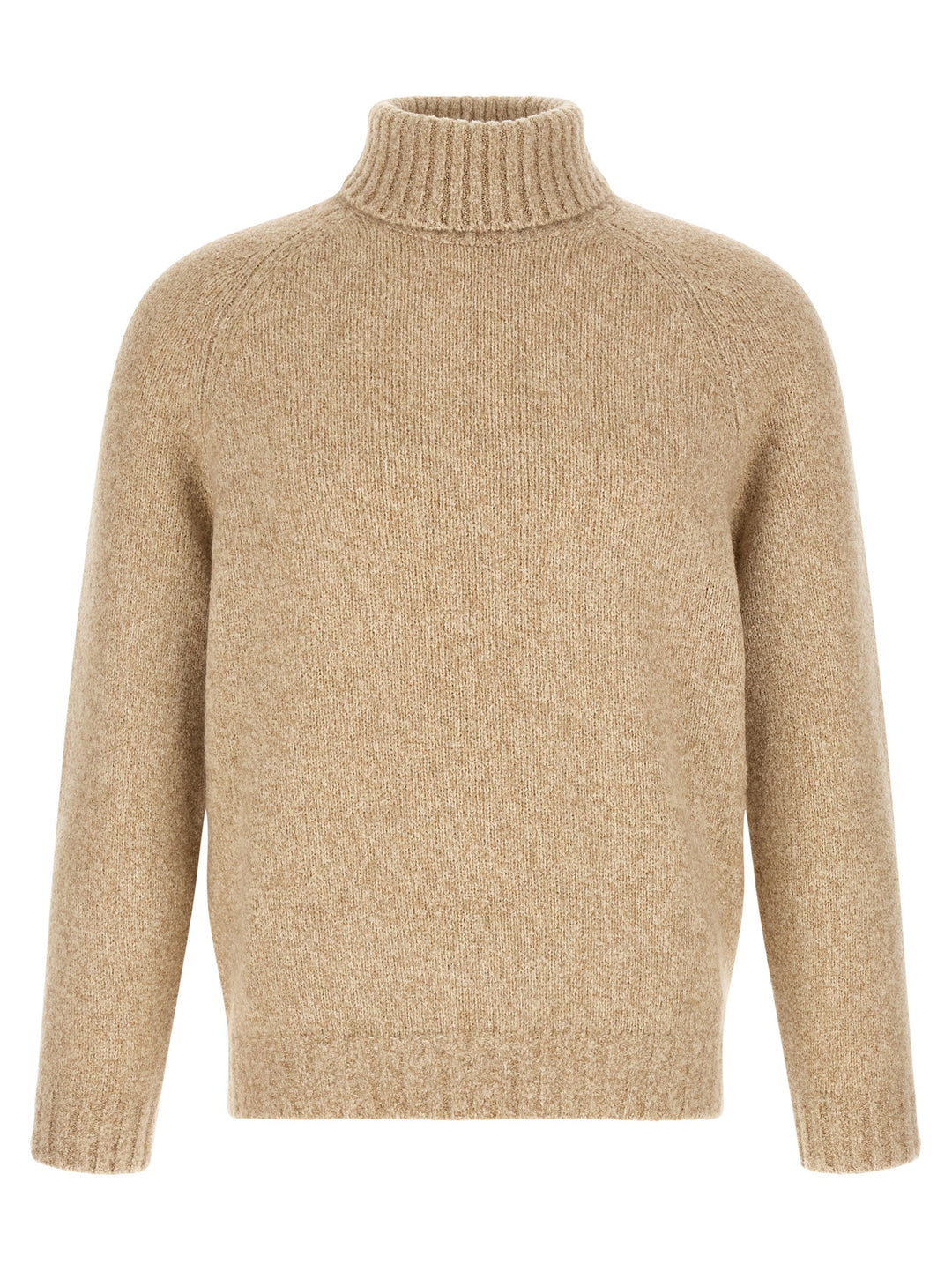 Brunello Cucinelli Beige Virgin Wool Cardigan