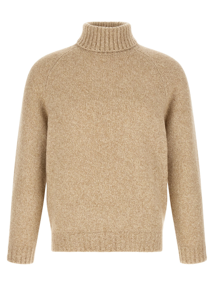 Brunello Cucinelli Beige Virgin Wool Cardigan