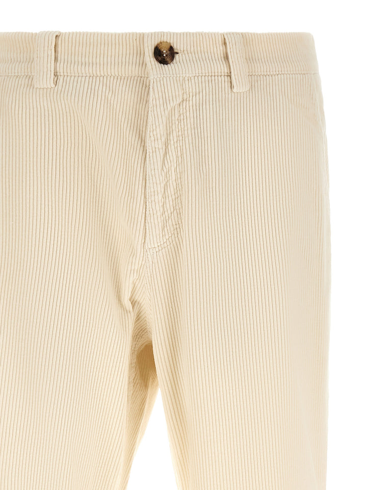 Brunello Cucinelli Beige Cotton Casual Pants