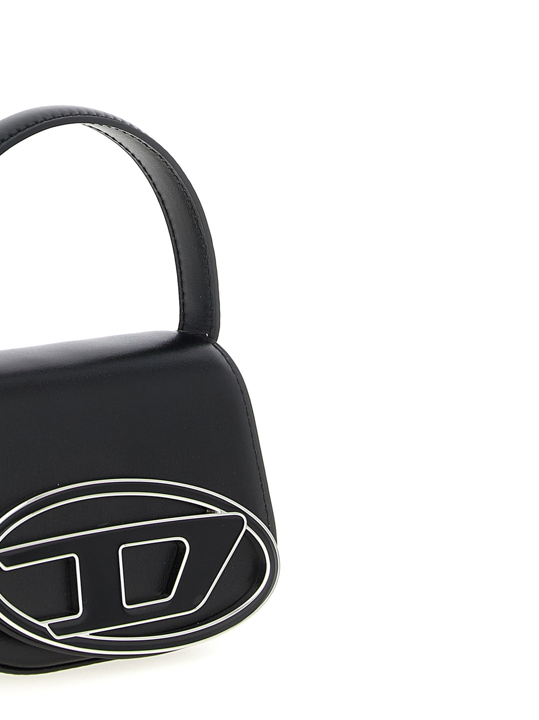 Diesel Black Cowhide Handbag