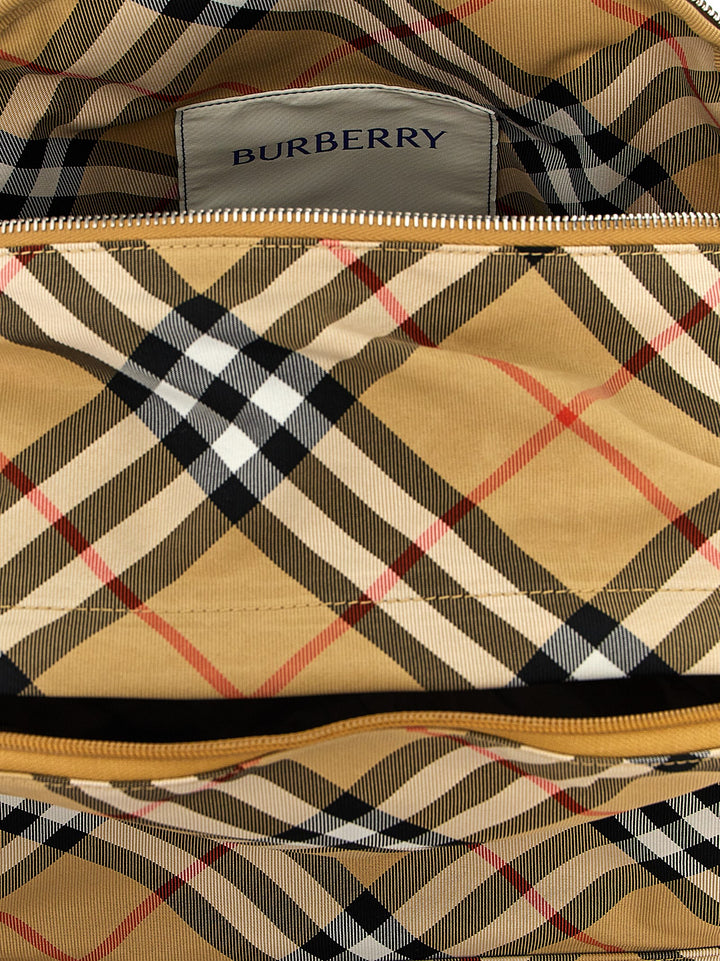 Burberry Beige Polyester Backpack