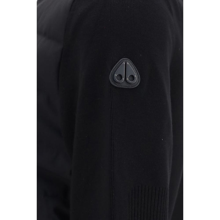 Moose Knuckles Black Viscose Full-Length Jacket