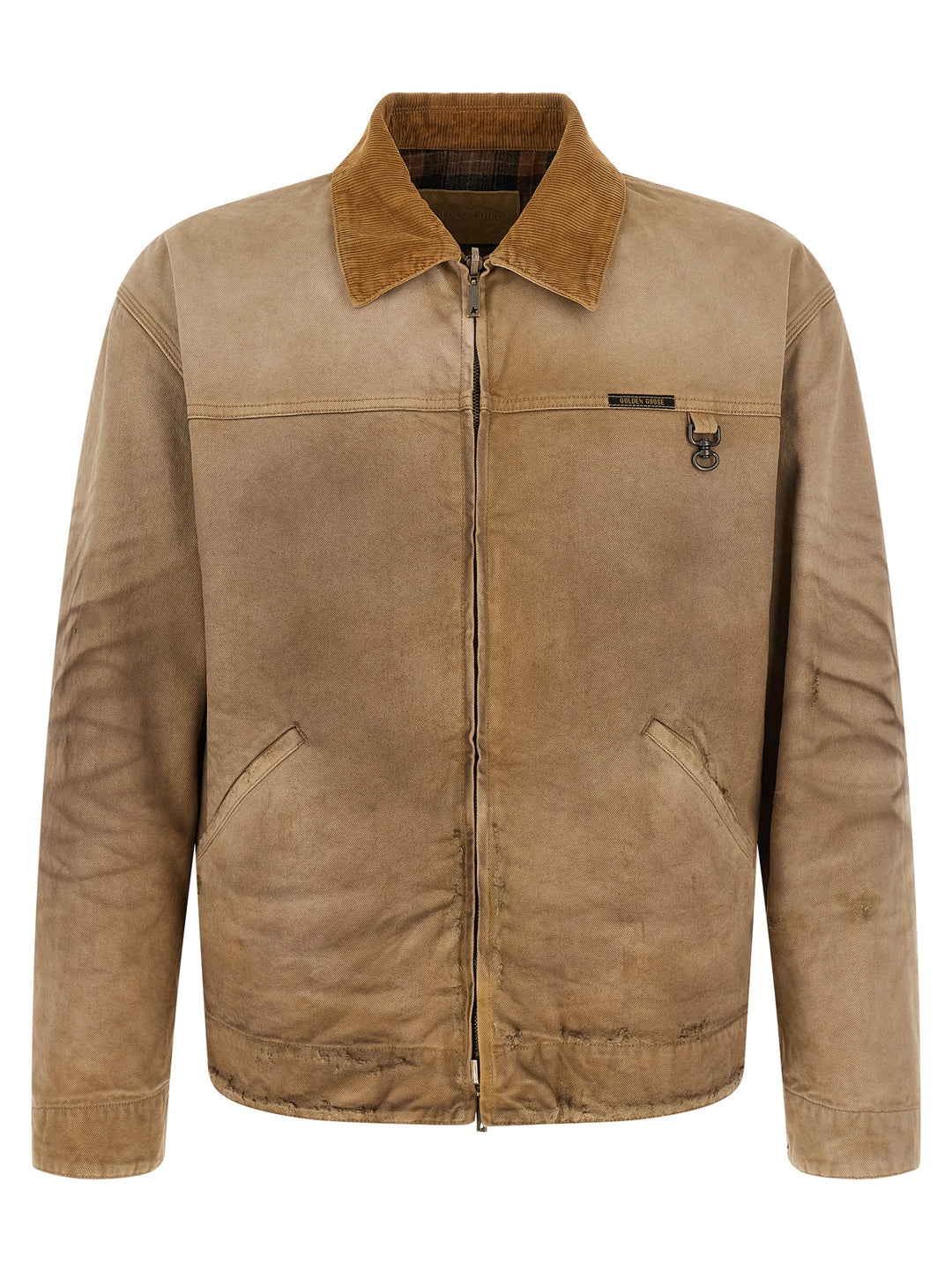Golden Goose Beige Cotton Shell Jacket