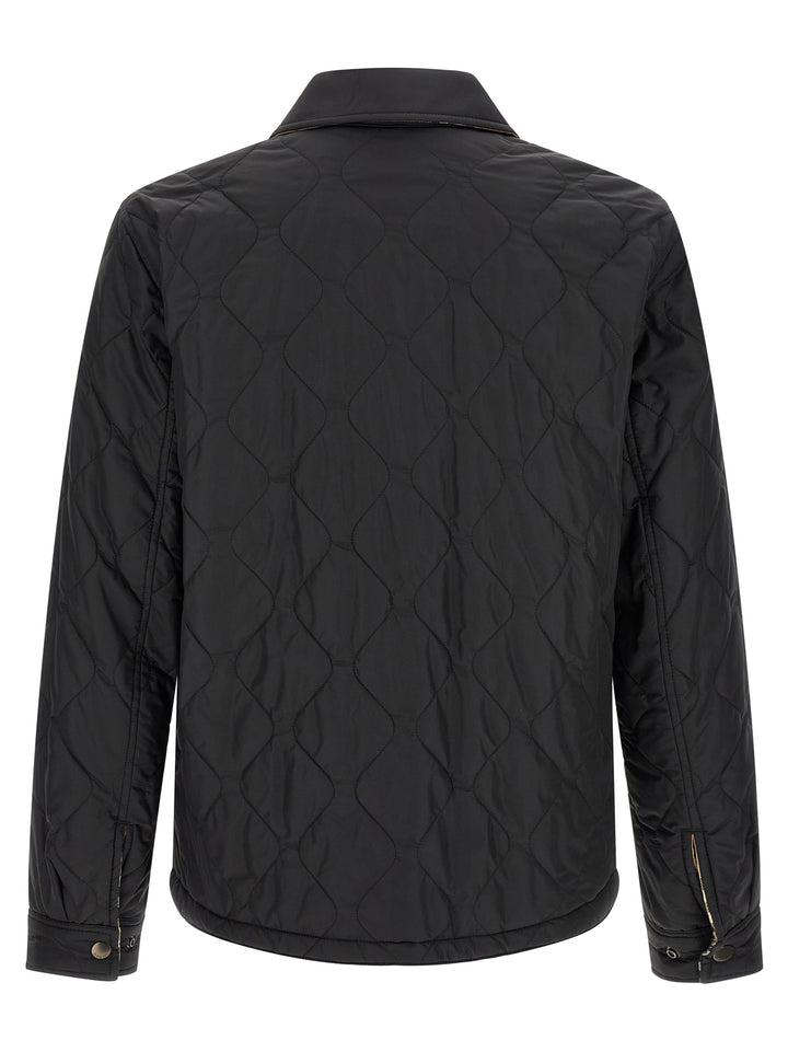 Burberry Black Polyamide Full-Length Jacket