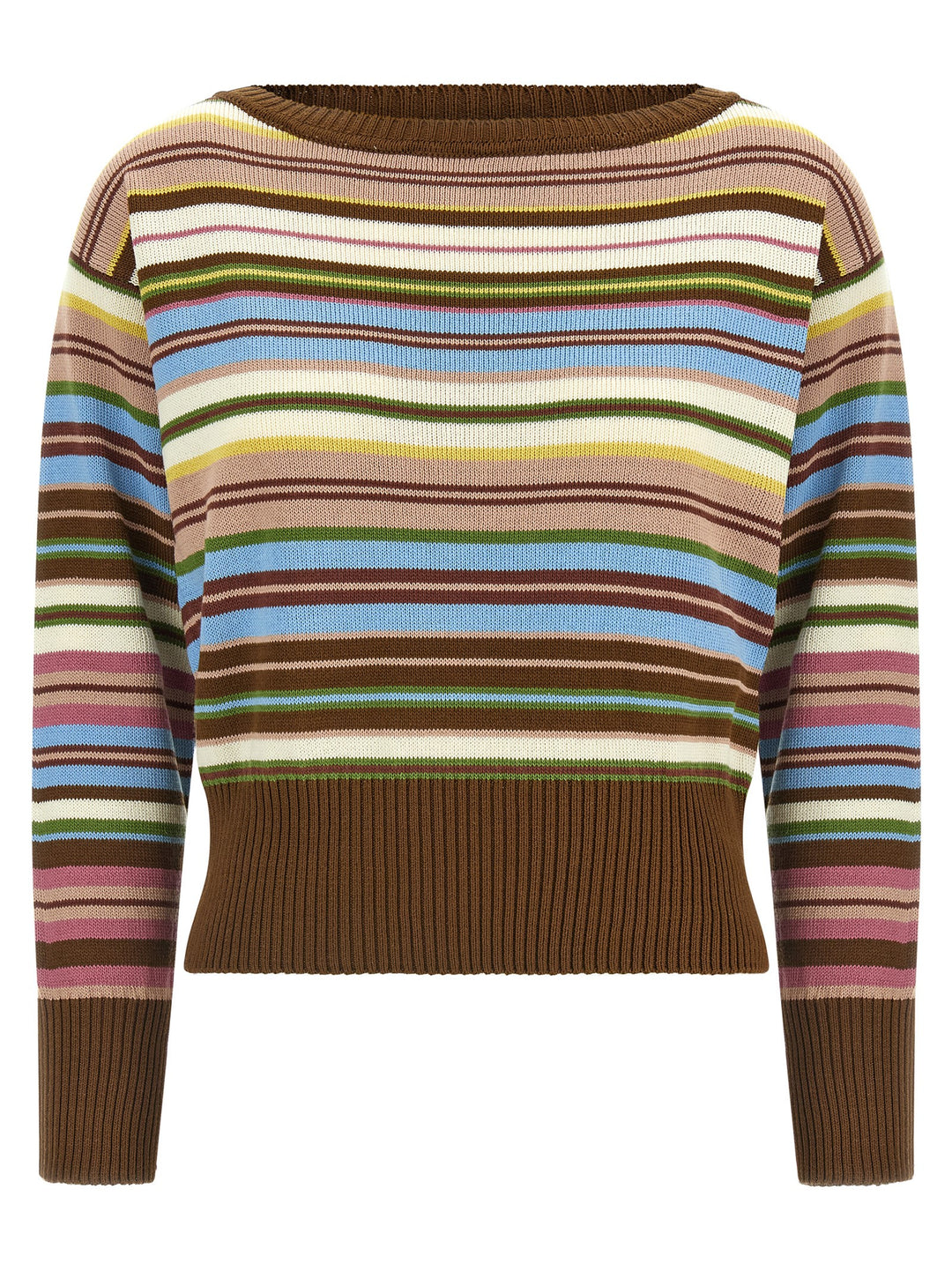 Max Mara Multicolor Cotton Cardigan