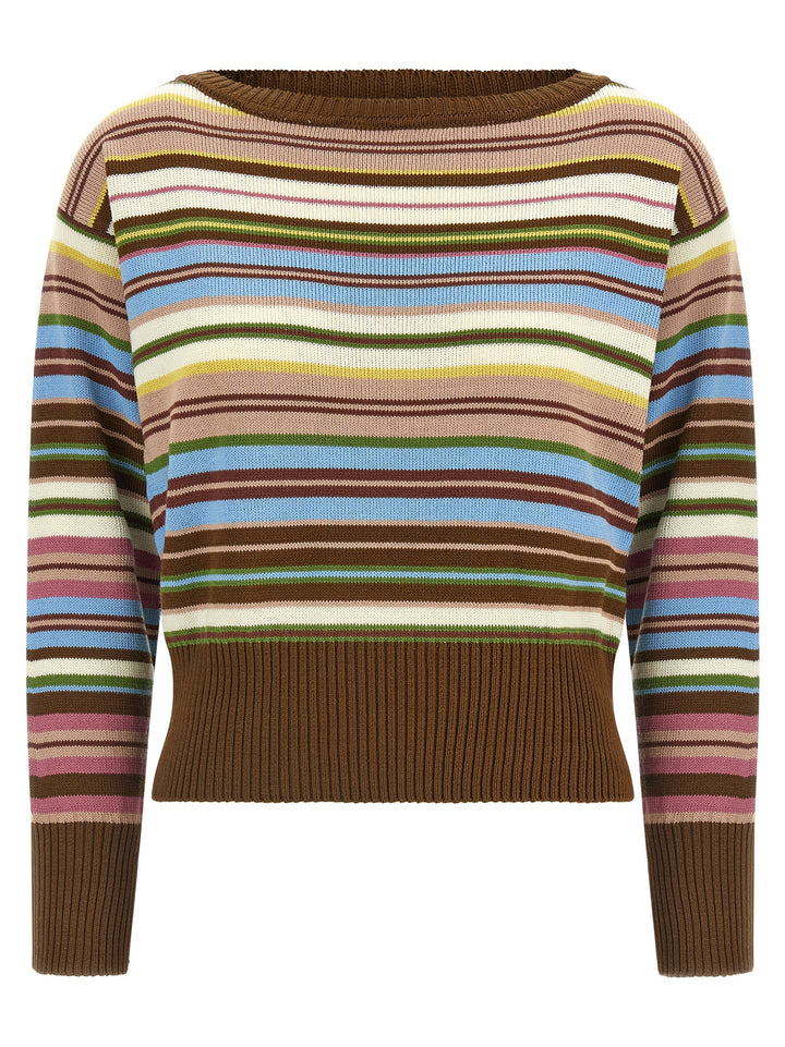 Max Mara Multicolor Cotton Cardigan