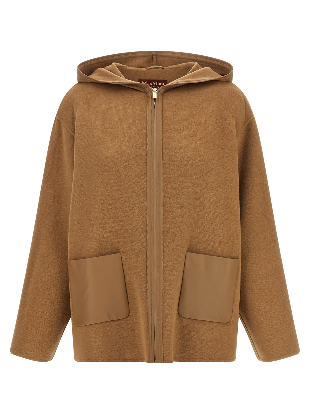 Max Mara Beige Virgin Wool Coat
